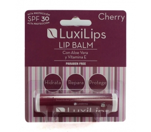 PROTECTOR LABIAL CHERRY, SPF 30 LUXILIPS 4,25 GRS.