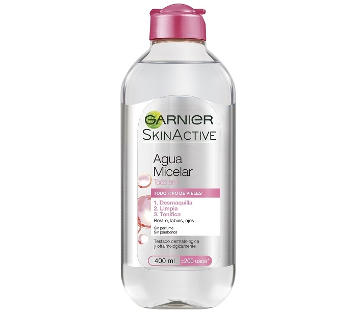 GARNIER Skin active agua micelar todo en 1 todo