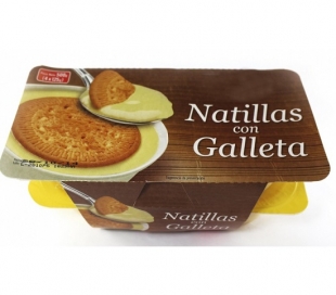 NATILLAS GALLETA PACK 4X125 GRS.