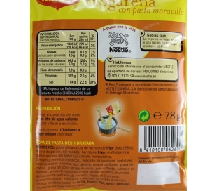 SOPA HOGAREÑA MAGGI 78 GR.