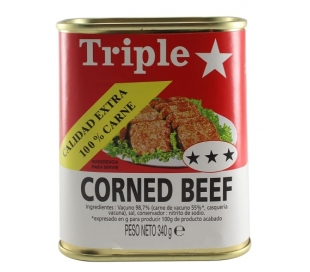 CORNED BEEF TRIPLE 340GRS