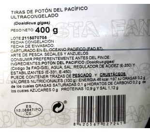 TIRAS DE POTON FANDICOSTA 400 GR.