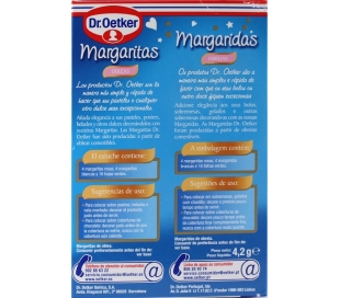 DECORACION REPOSTERI MARGARITAS DR.OETKER 4,2 GRS.