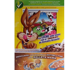 CEREALES CHOCOLATE NESQUIK 375 GR.