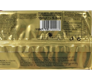 TURRON CHOCOLATE CRUJIENTE ANTIUXIXONA 150 GRS.