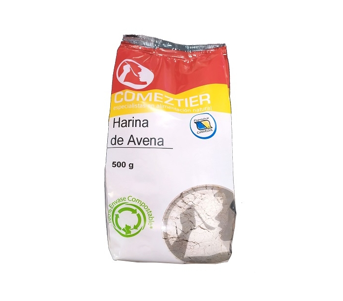 Harina de Avena Sin Gluten 500gr - Simple y Natural