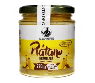 MERMELADA DE PLATANO GUACHINERFE 270 GR.