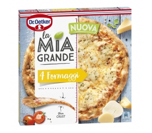 PIZZA 4 FORMAGGI LA MIA GRANDE 400 GR.