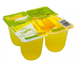 GELATINA LIMON PACK 4X100 GRS.
