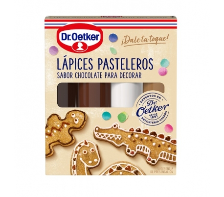 Lápiz Pastelero Chocolate Dr Oetker 57g : : Grocery