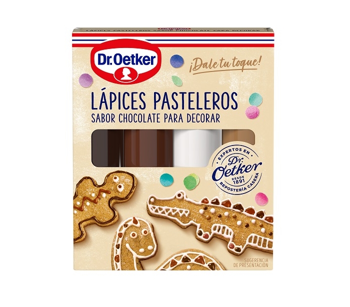 Dr. Oetker Lápices Pasteleros 3+1. Por 1,78€