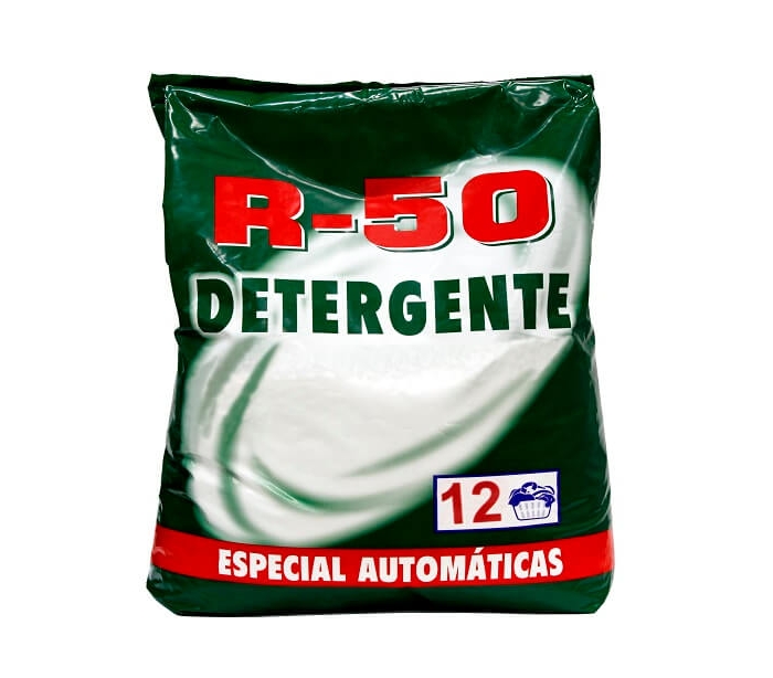 DETERGENTE POLVO LAVADORA R-50 12 LAVADOS