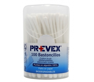 BASTONCILLOS ALGODON PREVEX 100 UN.