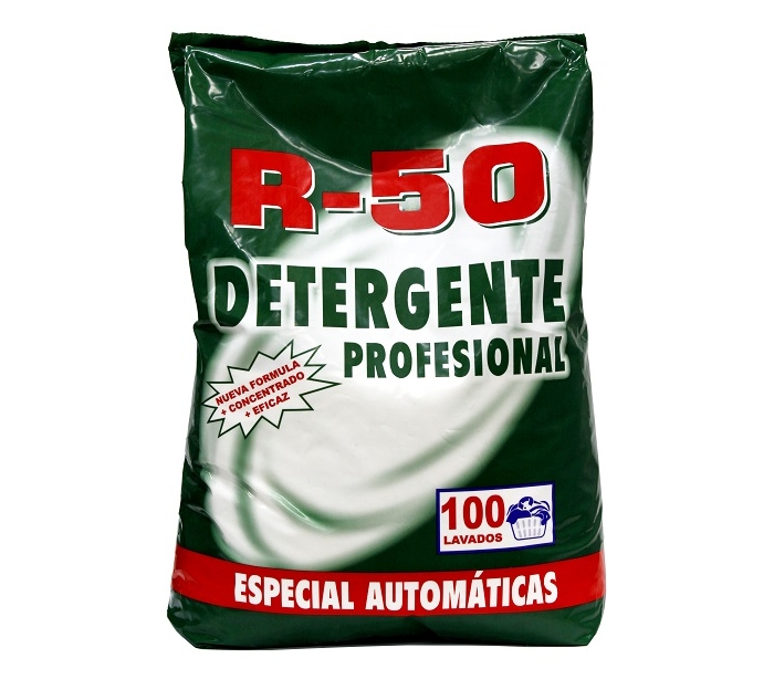 DETERGENTE POLVO LAVADORA R-50 100 LAVADOS
