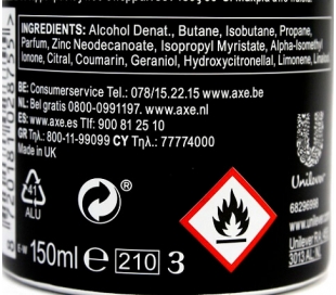 DESODORANTE SPRAY EXCITE AXE 150 ML.