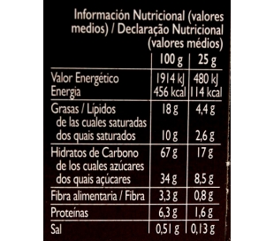 BARRITAS DE CEREALES CHOCOLATE CON LECHE PACK 6 X CORNY 25 GR.