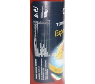 TOMATE NATURAL ESPECIAL PASTA CIRIO 700 GRS.