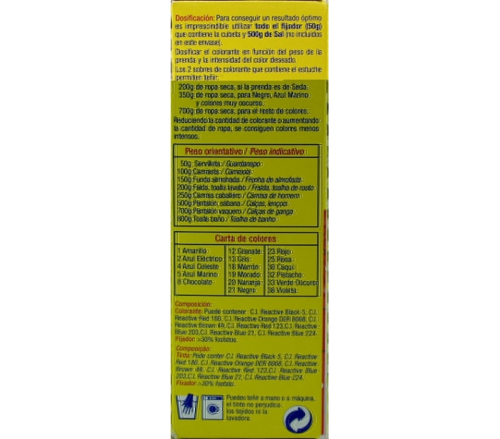 Tinte iberia top negro