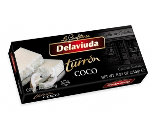 TURRON COCO DELAVIUDA 250 GR.