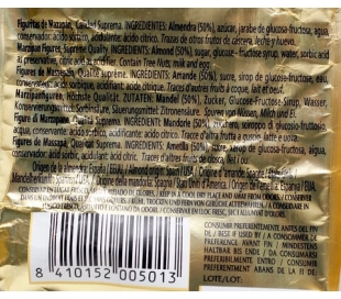 FIGURITAS MAZAPAN ETIQUETA NEGRA ANTIUXIXONA 200 GR.