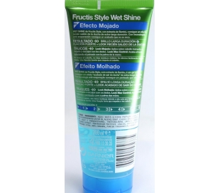 GEL FIJADOR WET SHINE EFE.MOJADO FRUCTIS 200 ML.