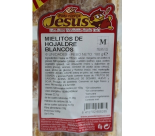 MIELITOS DE HOJALDRE JESUS 180 GRS.