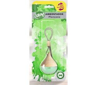 AMBIENTADOR COCHE BOLA MANZANA VERDE TDOY 6 ML.