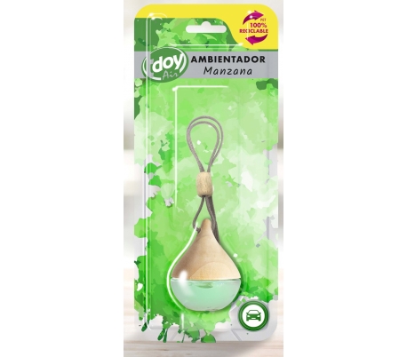 ambientador-coche-bola-manzana-verde-tdoy-6-ml