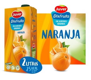 ZUMO NARANJA JUVER 2 L.