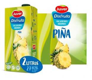 NECTAR PIÑA, SIN AZUCAR AÑADIDOS JUVER 2 L.