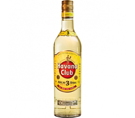 RON BLANCO 3 AÑOS HAVANA CLUB 70 CL.