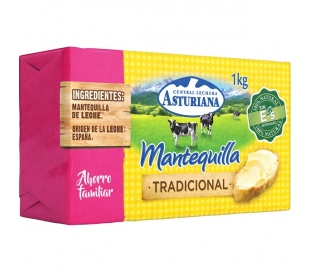 MANTEQUILLA TRADICIONAL ASTURIANA 1 KG.