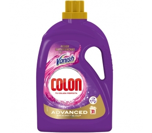 DETERGENTE LIQUIDO+QUITAMANCHA ADVANCED COLON VANISH 31 LAVADOS