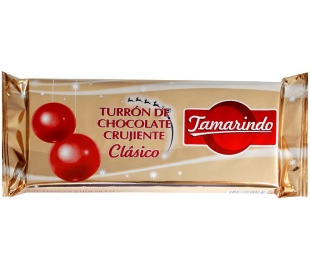 TURRON CHOCOLATE CRUJIENTE TAMARINDO 200 GR.