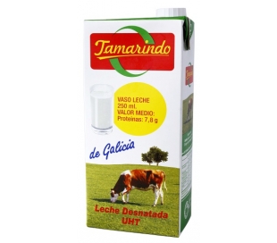 LECHE DESNATADA TAMARINDO 1 L.