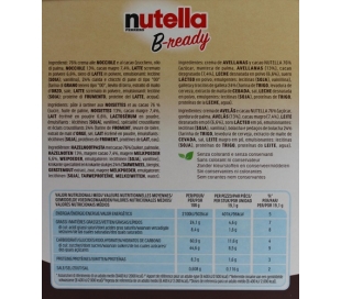 GALLETAS NUTELLA B-READY FERRERO 132 GRS.