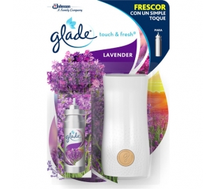 APARATO AMBIENTADOR TOQUE LAVANDA GLADE 10 ML.