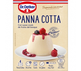 PREPARADO PANNA COTTA FRUTOS DEL BOSQUE DR.OETKER 109 GRS.