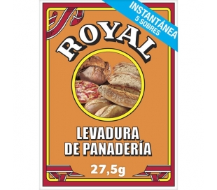 LEVADURA DE PANADERIA ROYAL PACK 5X5,5 GRS.