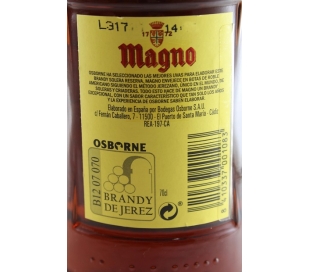 BRANDY 36% ALC. VOL. MAGNO 70 CL.