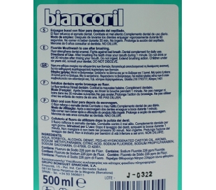 ENJUAGUE CON FLUOR BIANCORIL 500 ML.