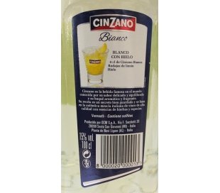 VERMOUTH BIANCO CINZANO 1 L.