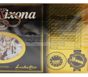 TURRON ALICANTE ETIQU.NEGRA ANTIUXIXONA 150 GRS.