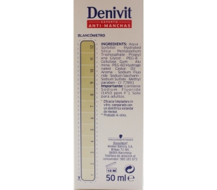 PASTA DENTAL BLANQUEADOR DENIVIT 50 ML.