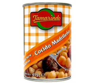 PLATOS PREPARADOS CONSERVA COCIDO MADRILEÑO TAMARINDO 415 GR.