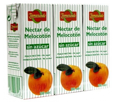 nectar-melocoton-sin-azucar-tamarindo-pack-3x200-ml