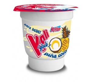 YOGUR LIQUIDO KALIGLUB PIÑA COCO KALISE 125 ML.