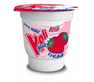 YOGUR LIQUIDO KALIGLUB FRESA KALISE 125 ML.