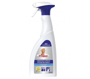 LIMPIADOR DESINFECTANTE MULTI-SUPERFICIES MR. PROPER 750 ML.