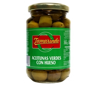 ACEITUNA VERDE TAMARINDO 200GR. .